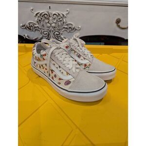 Vans Old Skool Poppy Floral Canvas Suede Skate Sneakers Women's 6.5